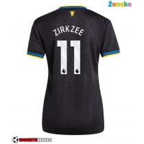 Ženske Nogometnih dresov Manchester United Joshua Zirkzee #11 Tretji 2025-26 Kratki rokavi